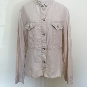 Krizia Jeans linen top